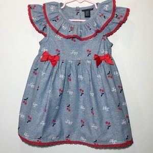 Tommy Hilfiger Cherry Dress with Bloomers